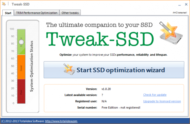 Tweak-SSD