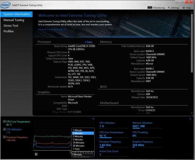 Intel Extreme Tuning Utility