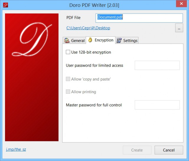 Doro PDF Writer