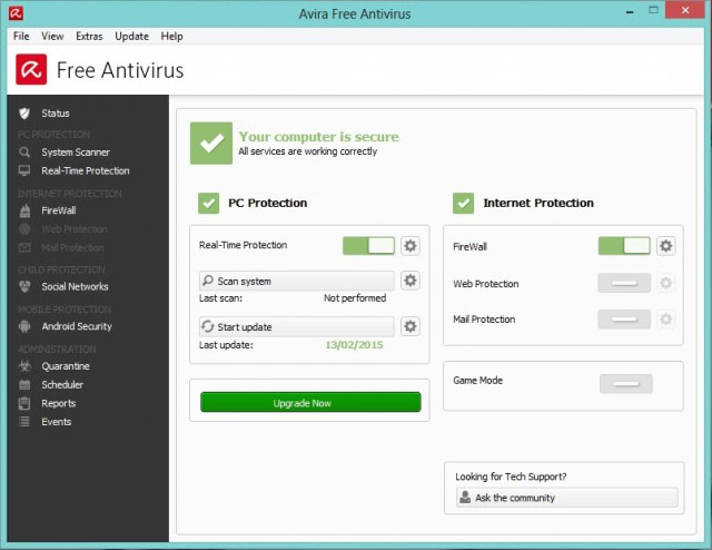 Avira Free Antivirus