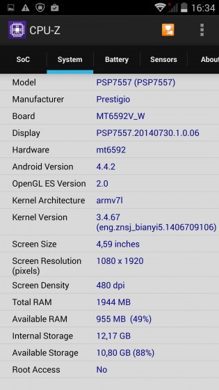 Prestigio Grace (MultiPhone 7557)