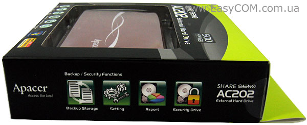 Apacer AC202 SATA External Hard Drive