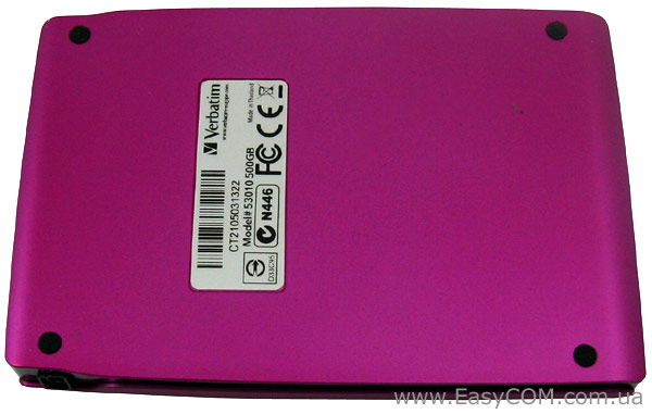 Verbatim Store‘n‘Go Neon Colour HDD 500Гб