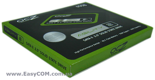 MLC SSD-диск OCZ Agility 2 SATA II 2.5" SSD 60 ГБ