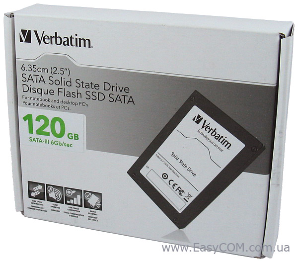 Verbatim 3SSD120 box