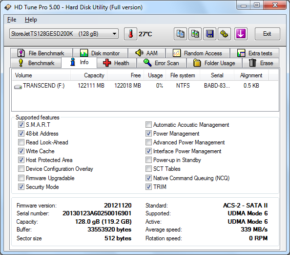 Transcend ESD200 TS128GESD200K