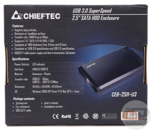 CHIEFTEC CEB-2511-U3