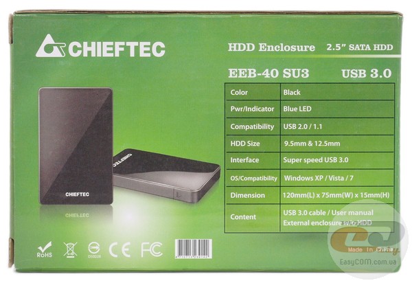 CHIEFTEC EEB-40 SU3