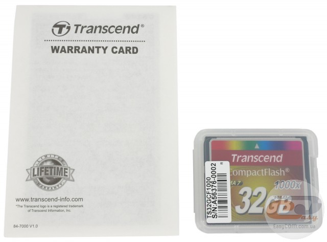 Transcend 1000x CompactFlash