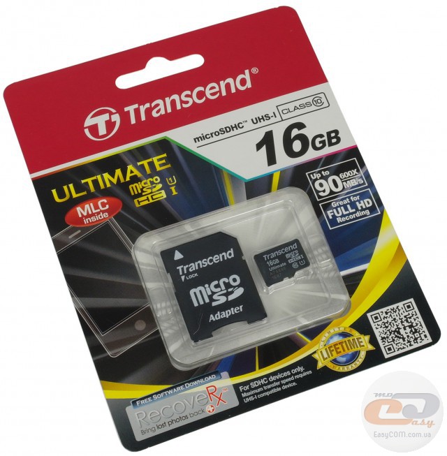 Transcend microSDHC UHS-I Ultimate