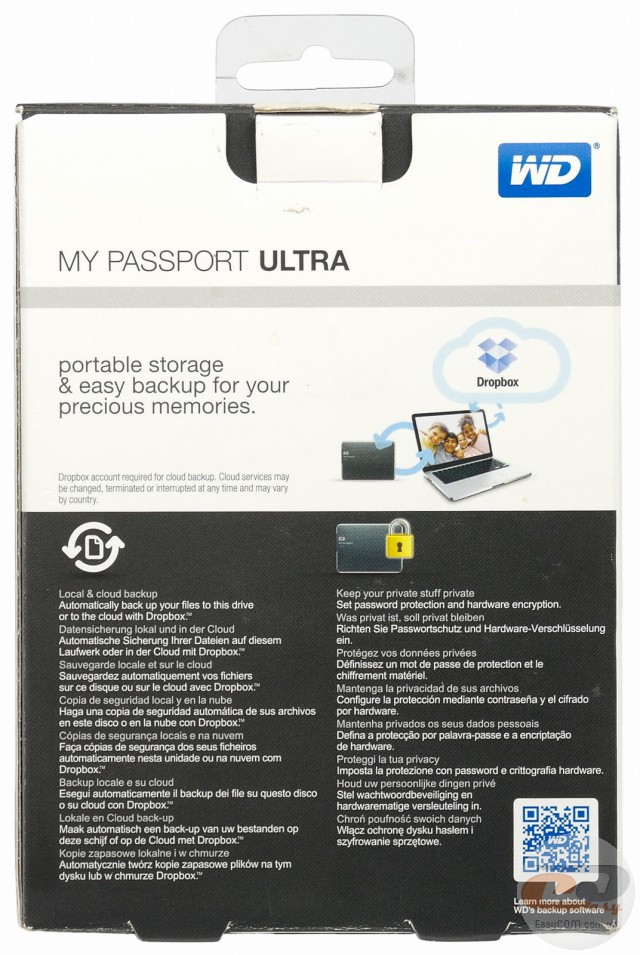 Western Digital My Passport Ultra (WDBZFP0010BBK)