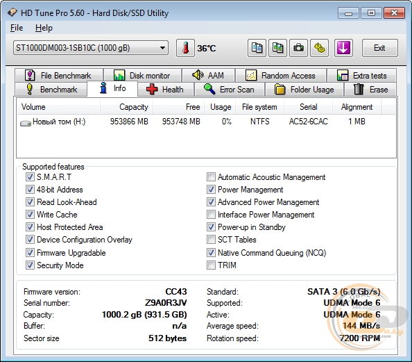 Seagate Desktop HDD (ST1000DM003)