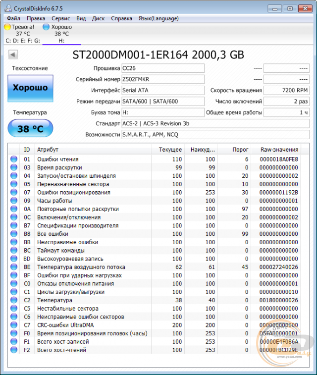 Seagate Desktop HDD (ST2000DM001)