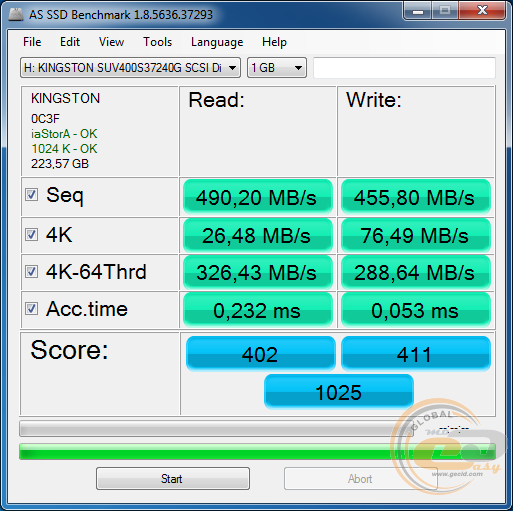 Kingston SSDNow UV400 (SUV400S37/240G)