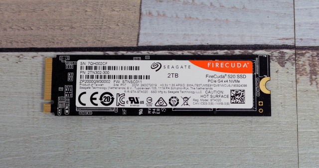 Seagate FireCuda 520 SSD