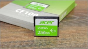 Обзор карты памяти Acer CF100: выбор фотографа
