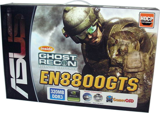 ASUS EN8800GTS в упаковке