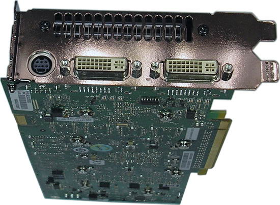 разъемы на ASUS EN8800GTS