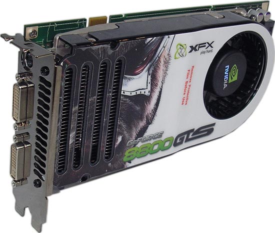 разъемы на XFX EN8800GTS