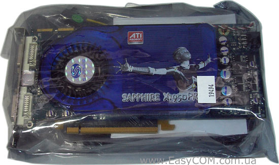 His сайт. ATI Radeon Sapphire x1950 Pro.