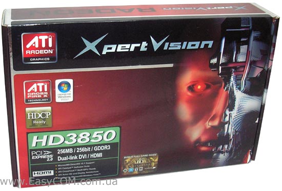 XpertVision Radeon HD 3850 256Mb HDMI