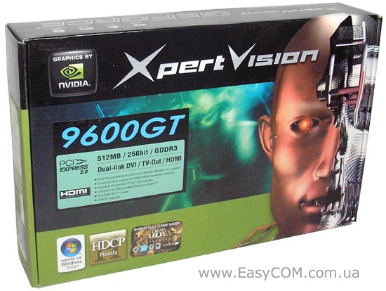 XpertVision GeForce 9600 GT 512Mb