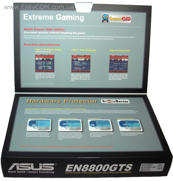 ASUS EN8800GTS/HTDP/512M/A