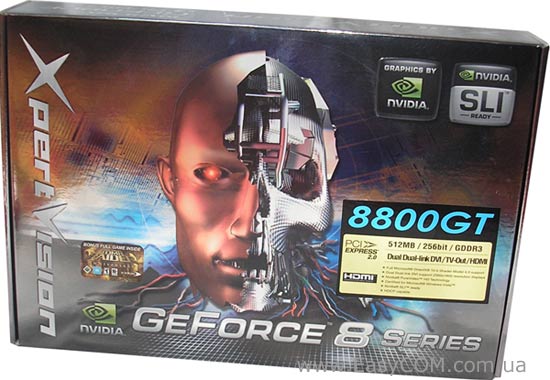 XpertVision GeForce 8800GT 512Mb