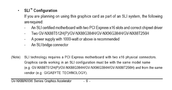 GIGABYTE GV-NX88T512HP