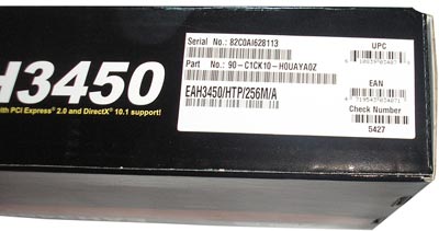 ASUS EAH3450/HTP/256M/A 