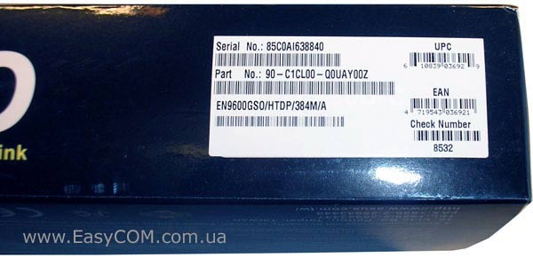 ASUS EN9600GSO/HTDP/384M/A
