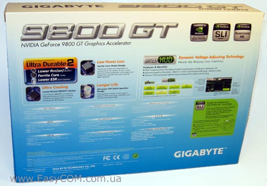 GIGABYTE GV-N98TZL-512H