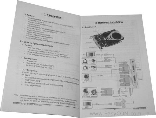 Инструкция Nvidia Geforce 9500 Gt