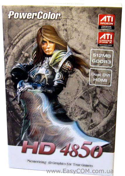PowerColor Radeon HD 4850 512MB (AX4850 512MD3-H)