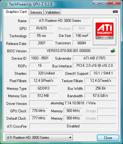 PowerColor AX3870 512MD3-P