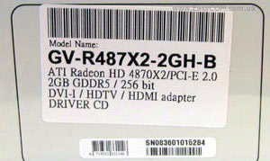GIGABYTE GV-R487X2-2GH-2B