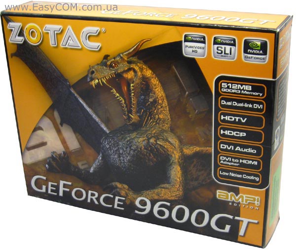 ZOTAC GeForce 9600 GT AMP! Edition