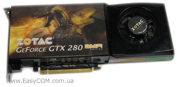 ZOTAC GeForce GTX 280 AMP! Edition