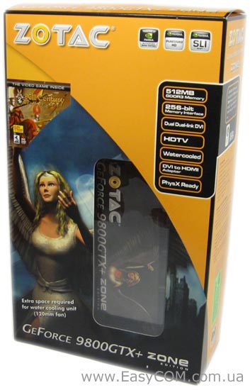 ZOTAC GeForce 9800 GTX+ ZONE Edition