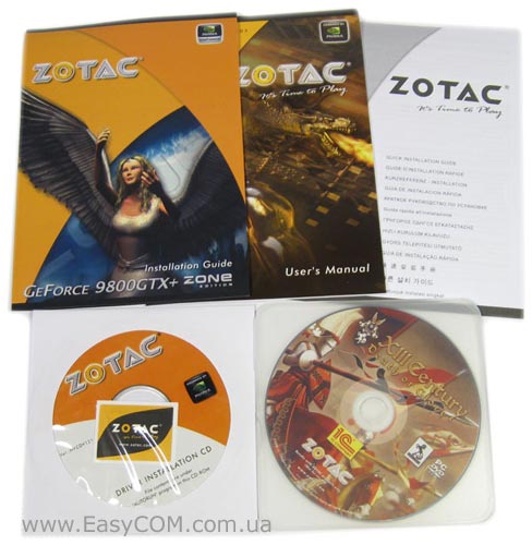 ZOTAC GeForce 9800 GTX+ ZONE Edition