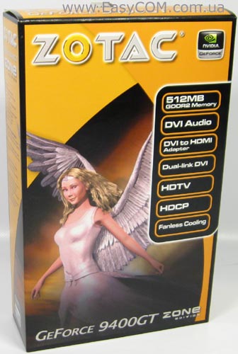 ZOTAC GeForce 9400 GT DDR2 ZONE