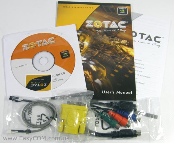 ZOTAC GeForce 9400 GT DDR2 ZONE