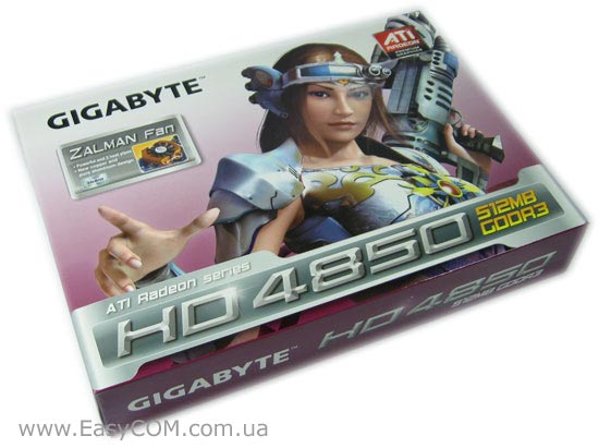 GIGABYTE GV-R485ZL-512H (Radeon HD 4850 / PCI-E 2.0 x16)