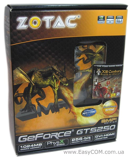 ZOTAC GeForce GTS 250 AMP!