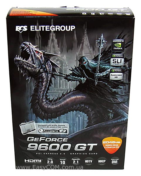 ECS N9600GT-2GMS-P