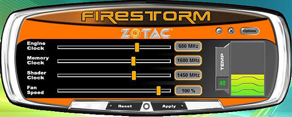 Разгон видеокарты zotac firestorm