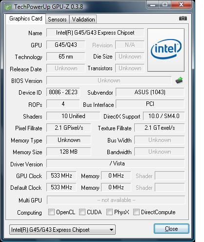 Intel display clearance