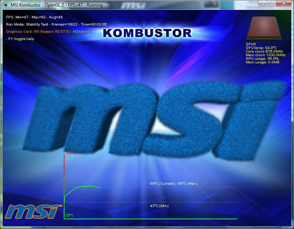 free download MSI Kombustor 4.1.27