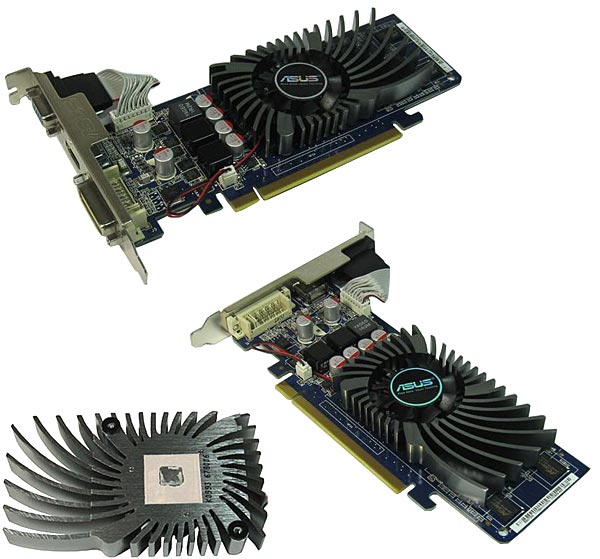 ASUS ENGT220/DI/1GD2(LP)A на NVIDIA GeForce GT 220