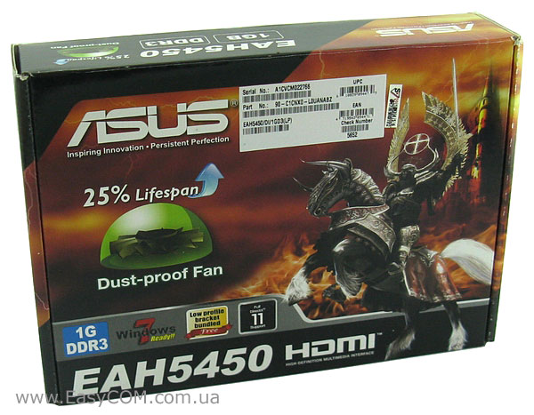 ASUS EAH5450/DI/1GD3(LP)